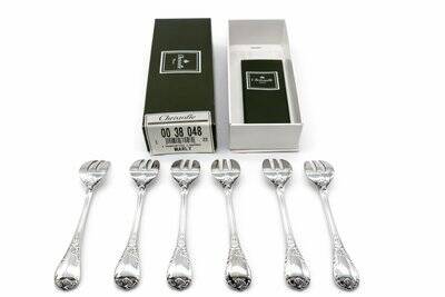 Christofle dessert forks – Marly model – Original box