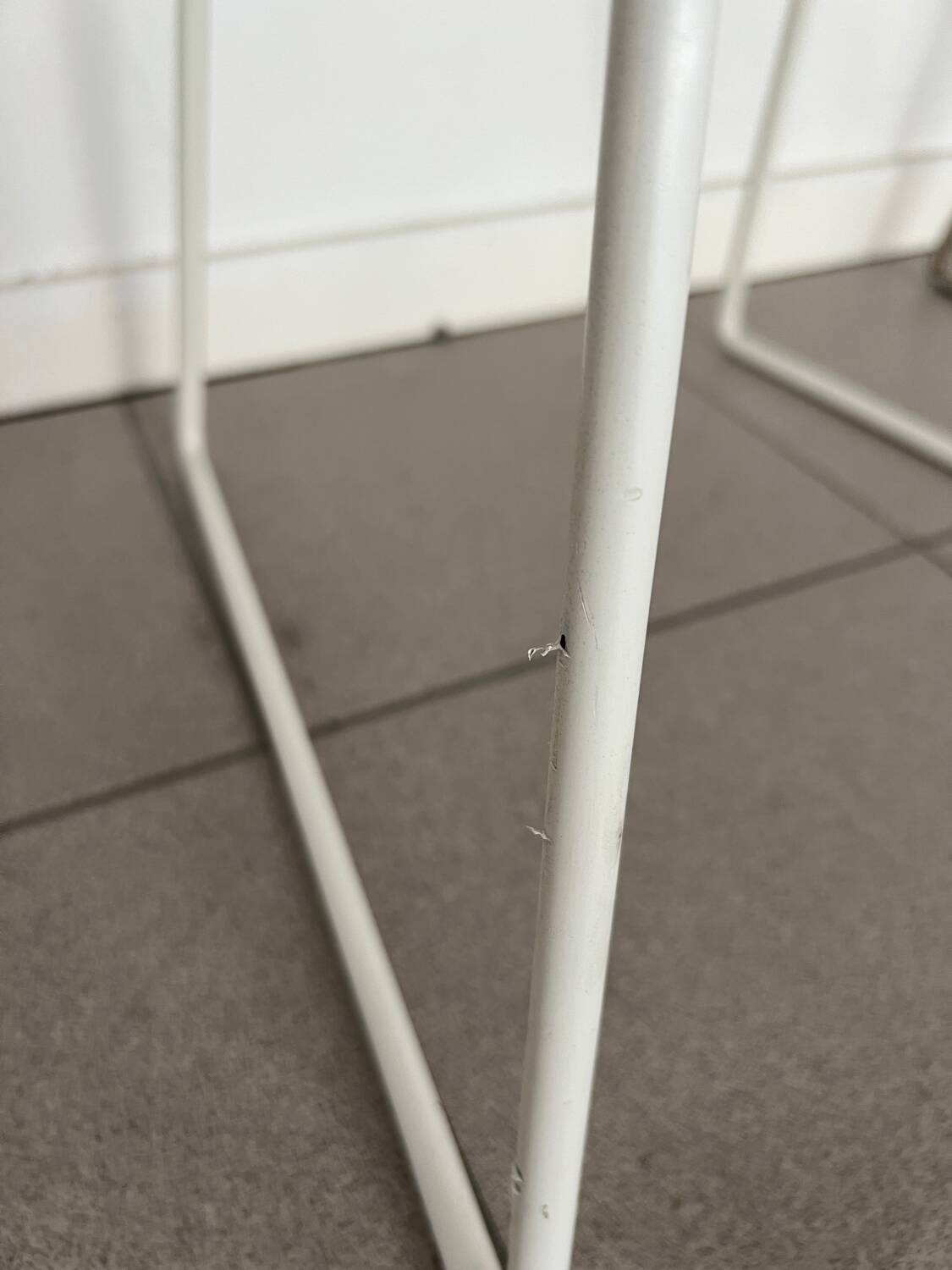 Ensemble de 7 chaises Bertoia noires et blanches pour Knoll International, années 1970