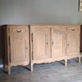 Rustic airbrushed oak sideboard
