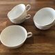 5 white cups