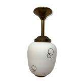 Suspension en opaline