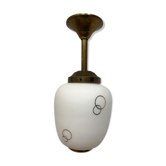 Suspension en opaline