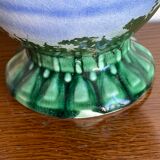 Gustave Bihl Czechoslovakia vase with 2 Art Nouveau handles