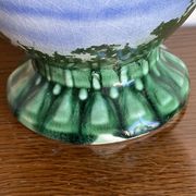 Vase Gustave bihl Tchécoslovaquie avec 2 anses art nouveau