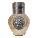 Small vase with lion heads Armogrès