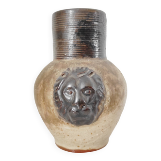 Small vase with lion heads Armogrès