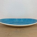 Flat and two Mistral cups by Salins France, blue, 60s