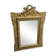 Old gilded mirror louis XV style - 72x53cm