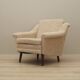 Fauteuil beige, design danois, années 1970, production : Danemark