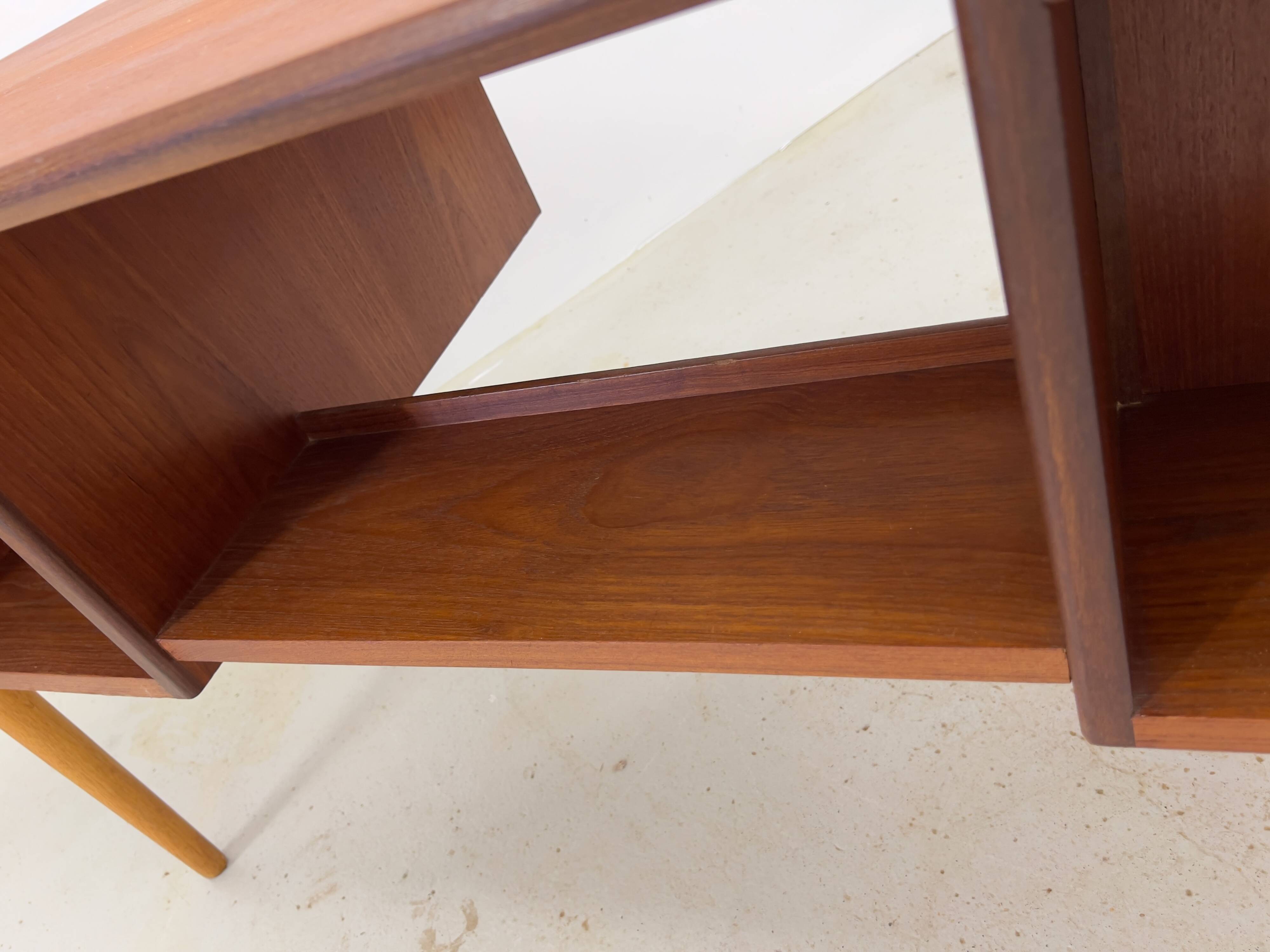 Danish Teak & Oak Desk, 1960s.