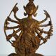 Statue en bronze doré Shiva sur Nandi, Inde, Milieu XXème.