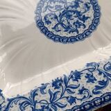 Plat de forme, plateau , de service, centre de table faïence de Gien