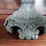 Decorative metal vase