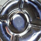 Large serving platter for hors d'oeuvres Jean Couzon in 18/10 stainless steel, 5 compartments.
