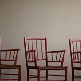 Bjørn Wiinblad, set of 4 chairs, Nässjö Stolefabrik, Mid-Century Scandinavian, 1950s