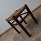 Tabouret en corde allemand du milieu du siècle