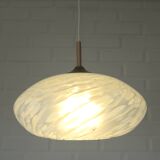 Vintage chandelier / Murano glass hanging lamp / Unique light fixture / Pendant light / Italy 1980s