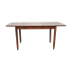 Mid-century teak extendable dining table, Netherlands 1950's