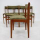 1960s Danish Teak Dining Chairs, Set of 6
