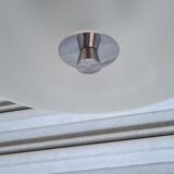 Czechoslovakian frosted glass pendant light