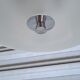 Czechoslovakian frosted glass pendant light