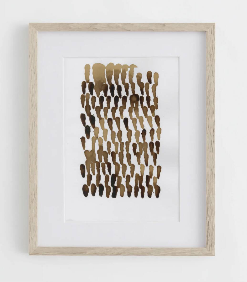 Statuettes - œuvre originale encadrée