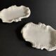 Meissen porcelain shell-shaped bowls, early 19th century, Germany