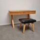 Ensemble coiffeuse et tabouret de style moderne hollandais en contreplaqué de bouleau, conçu par Cees Braakman pour Pastoe, 1951