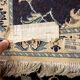 Tapis d'Orient Iran Naïn Laine Et Soie : 0.77 X 2.94 Mètres
