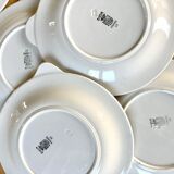 Fish plates Digoin Sarreguemines