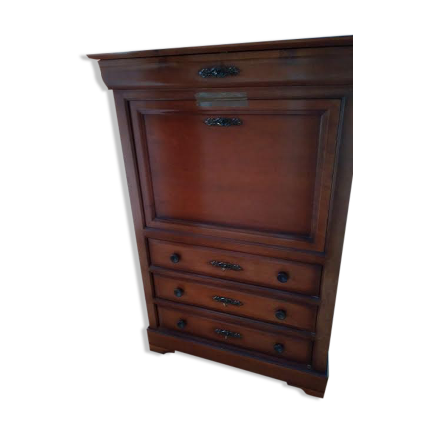 Writing desk in solid wood