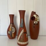Ensemble vases et soliflores du Vietnam