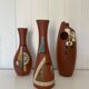 Ensemble vases et soliflores du Vietnam