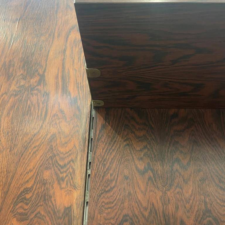Extraordinary Rio rosewood bookcase