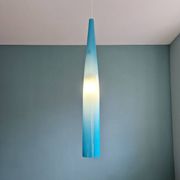XXL Murano glass suspension in blue, Alessandro Pianon, Vistosi, 1960