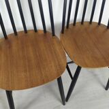 6 Scandinavian chairs