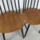 6 Scandinavian chairs