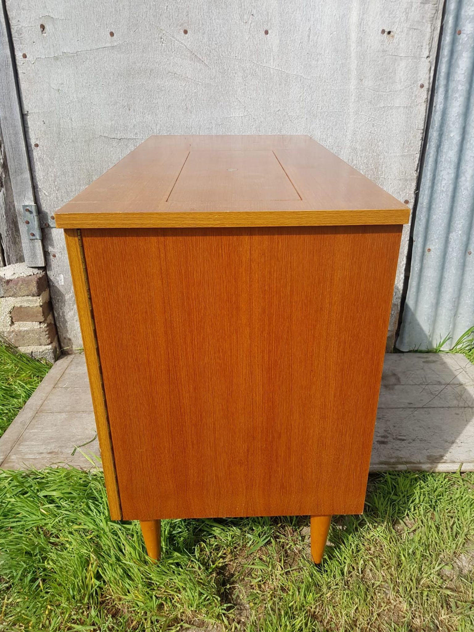 Old Furniture Machine To Sew SINGER Wood Feet Compas FRANCE Vintage