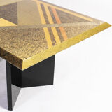 Extendable dining table by Giovanni Offredi for Saporiti, circa 1980