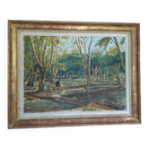 Ancient landscape painting