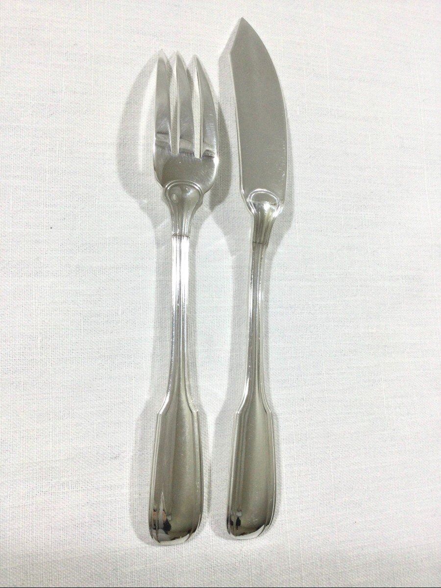 12 fish cutlery, boulenger