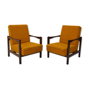 Pair of Mid-century Design Armchairs,1960's.