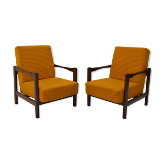 Pair of Mid-century Design Armchairs,1960's.