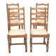 Set of 4 dining room chairs