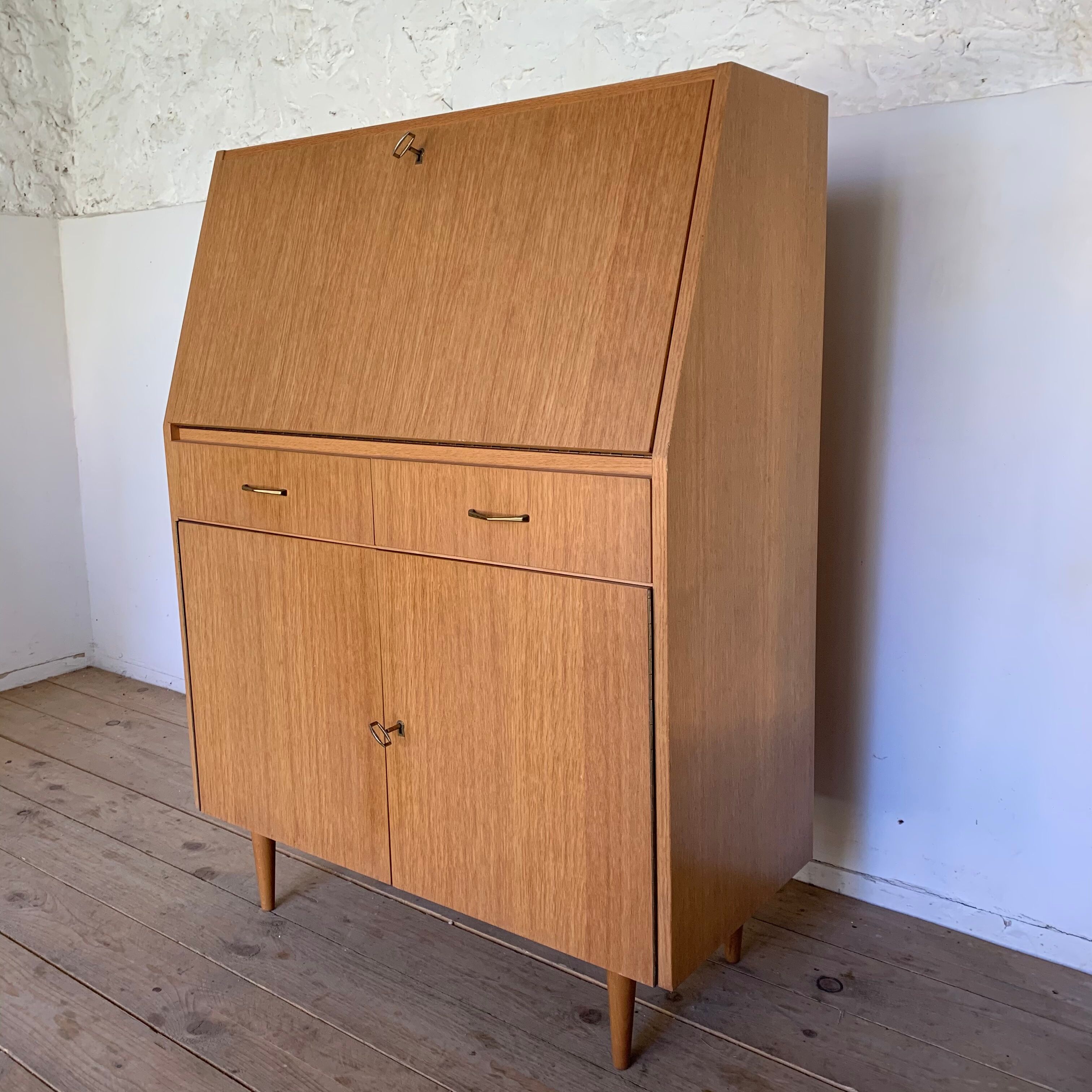 Office secretary vintage oak buffet