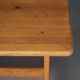 Table en pin suédois par Gilbert Marklund pour Furusnickarn Ab, années 1960