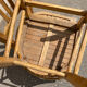 Set de 8 chaises bistrot brutes