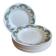 Lot 8 assiettes Givors en faïence ancienne