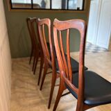 4 “Ingrid” Koefoeds Hornslet chairs