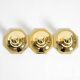 Set of three 1970s wall or ceiling lamps by Motoko Ishii for Staff Leuchten
